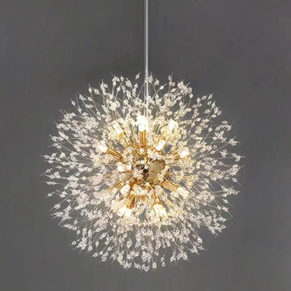 Celestial Dandelion Crystal Chandelier