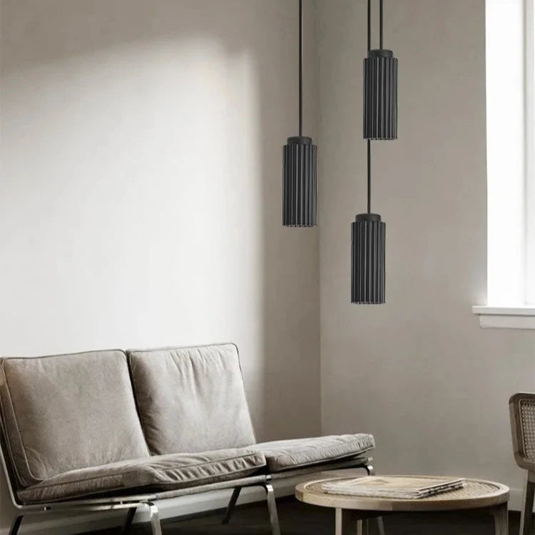 Modern Cylindrical Pendant Light