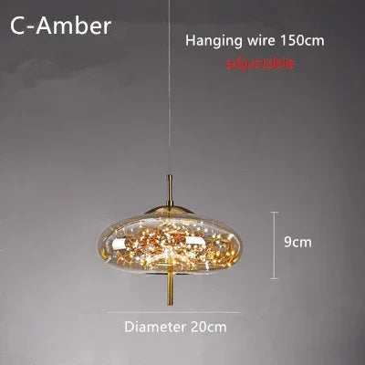 Celestial Orb LED Pendant Light