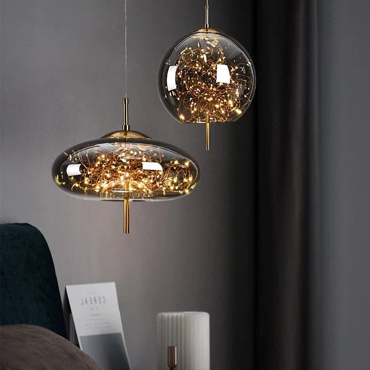 Celestial Orb LED Pendant Light