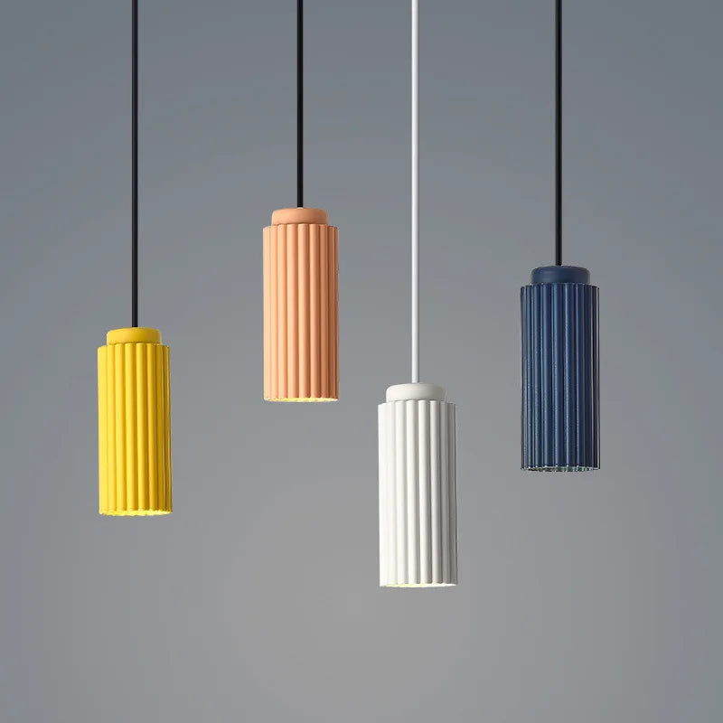 Modern Cylindrical Pendant Light